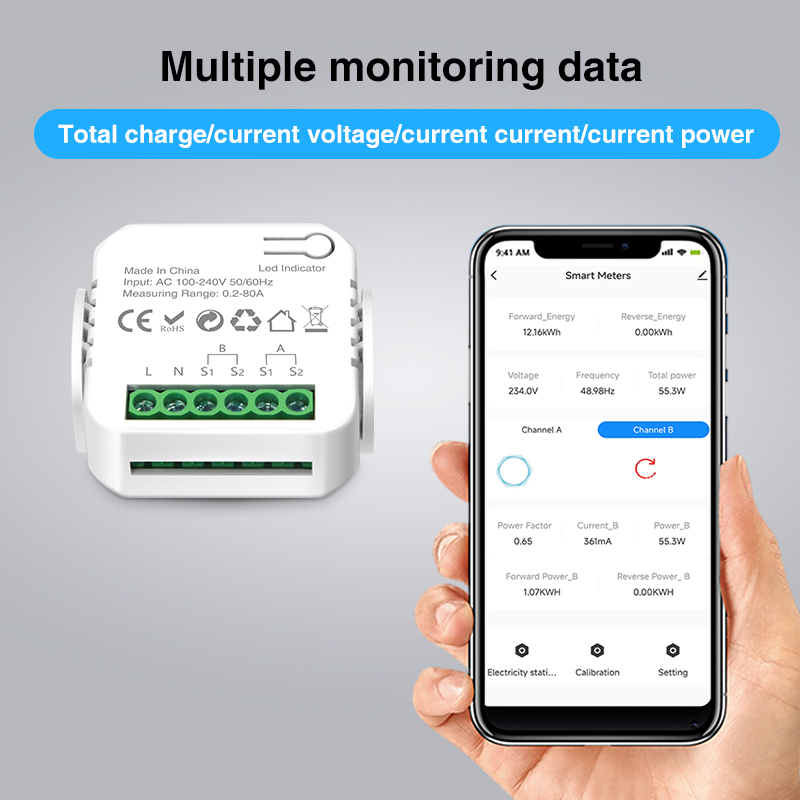 Tuya Smart Wifi Intelligent En - Energy Monitor Meter 评论和价格