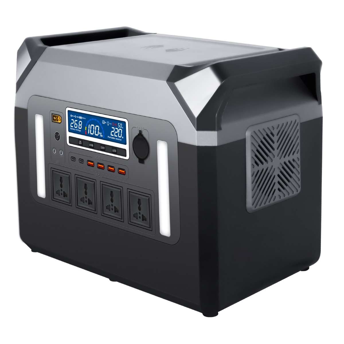 3000W Portable Power Station S - Solar Generator 评论和价格