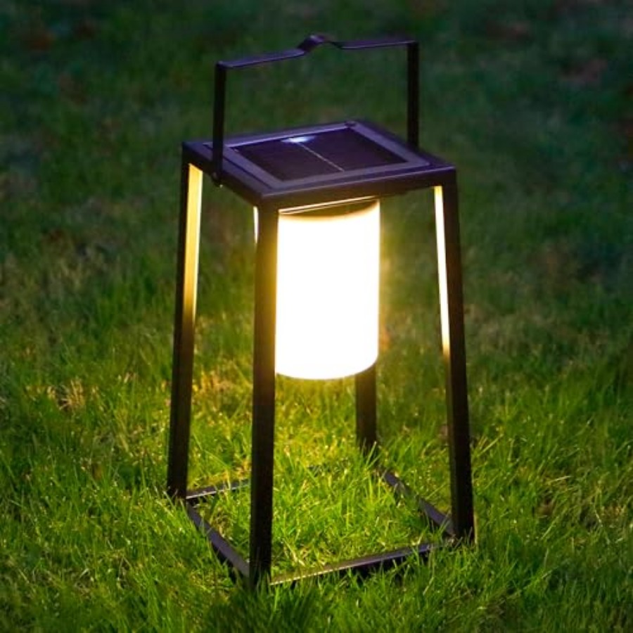 5'' High Outdoor Solar Lantern - Solar Lamp 评论和价格