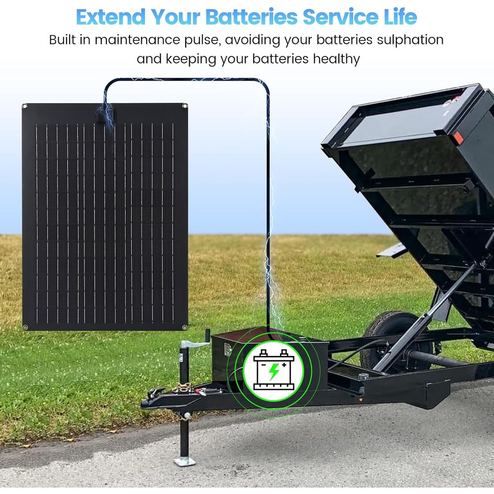 Solar Battery Charger Maintain - Solar Panel 评论和价格