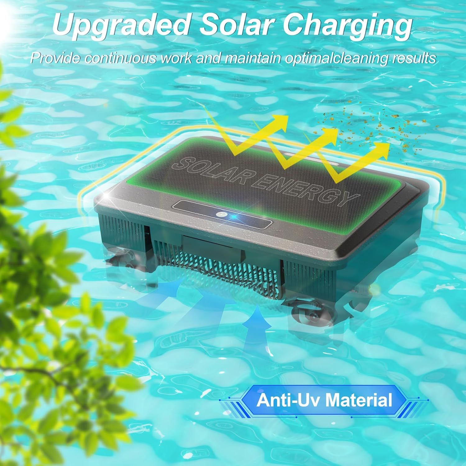 Upgraded Solar Pool Cleaner Po - Charge Controller Solar 评论和价格