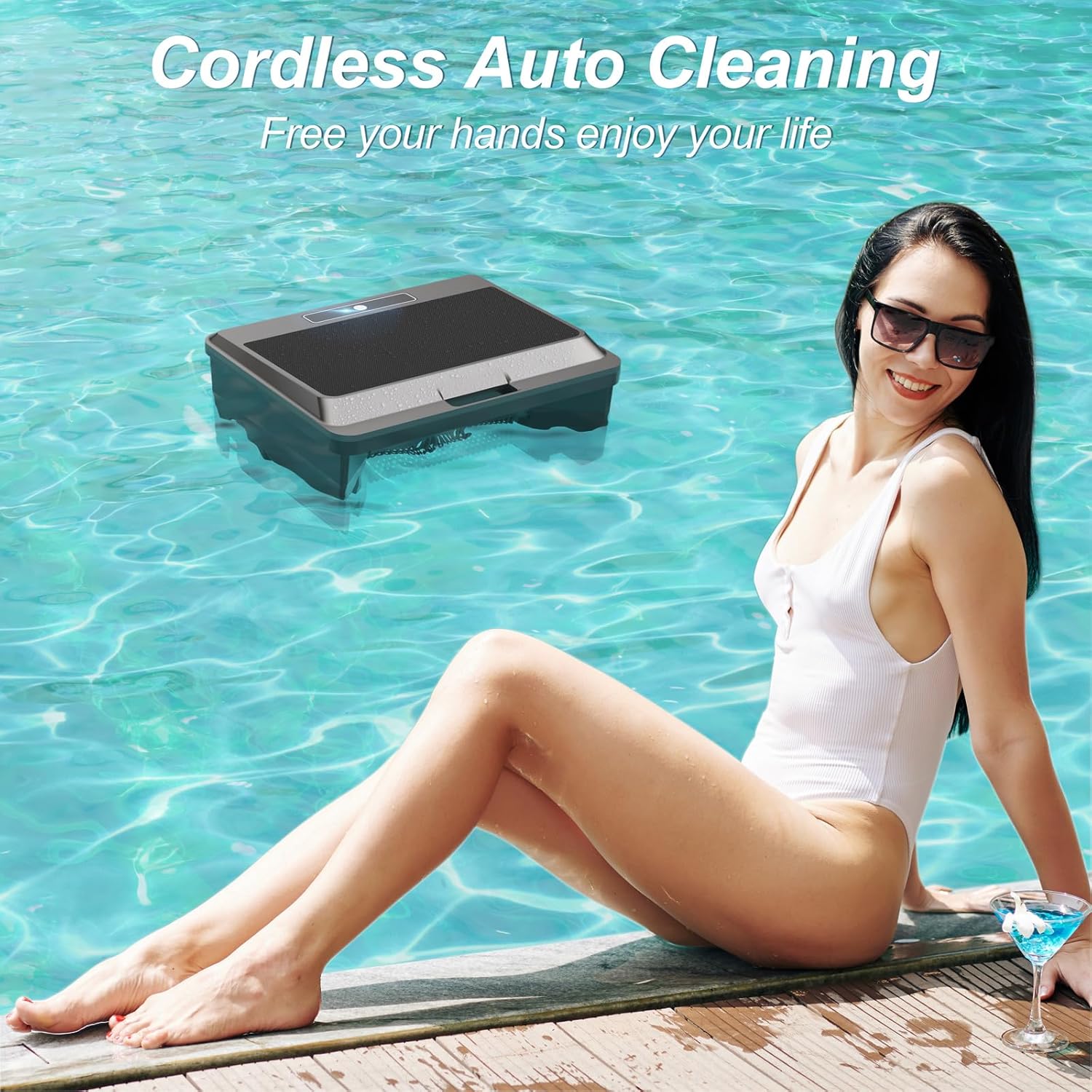 Upgraded Solar Pool Cleaner Po - Charge Controller Solar 评论和价格