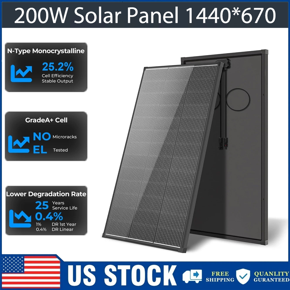 AeternaSol 400W 200W Solar Pan - Solar Panel 200W 评论和价格