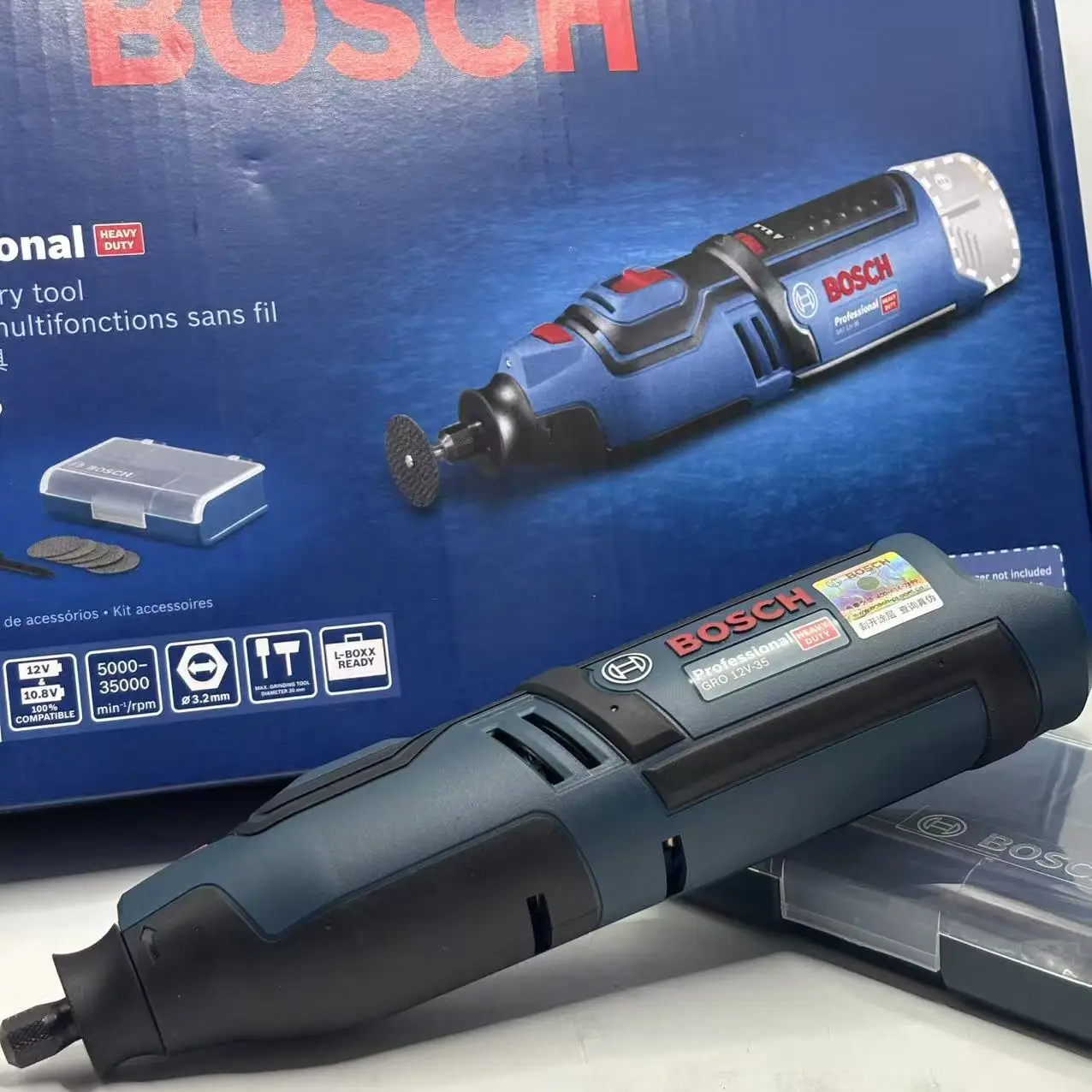 Bosch GRO 12V-35 Professional  - Lithium Battery 12V 评论和价格