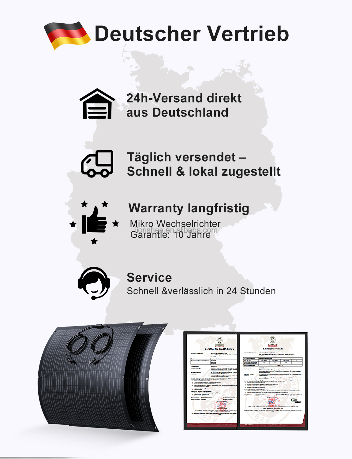 China Germany Factory Wholesal - Solar Panel 200W 评论和价格