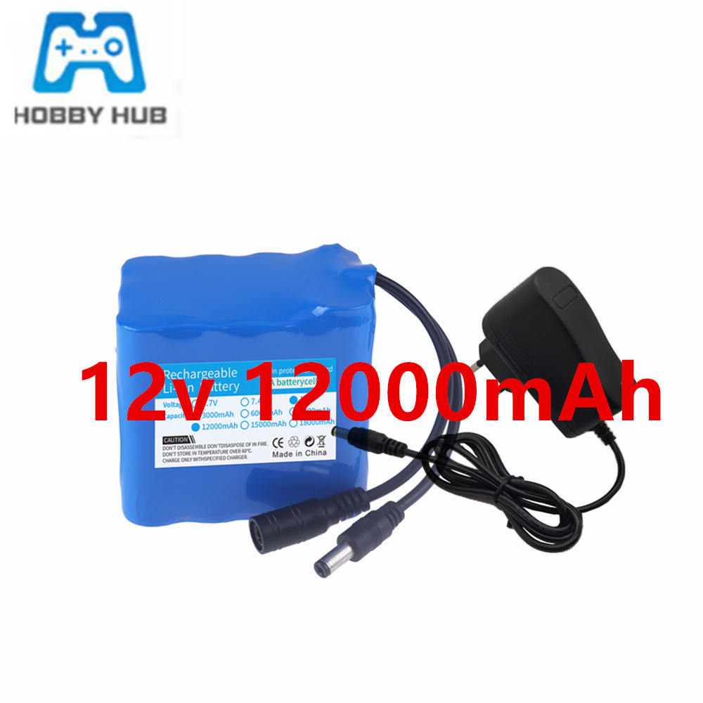 12V 12000mah Battery 3S4P Real - Lithium Battery 12V 评论和价格